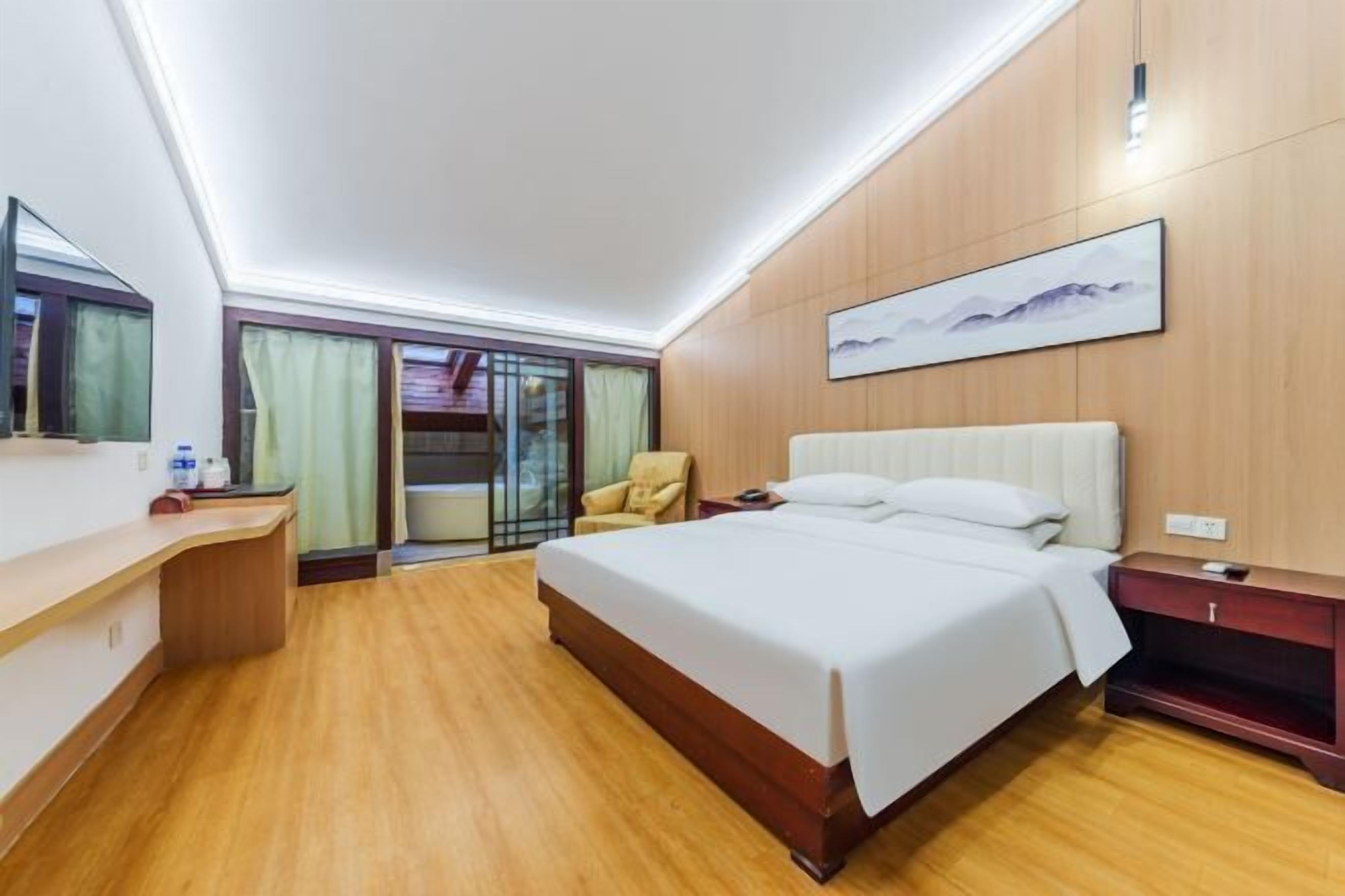 Minibar, blackout curtains, cots/infant beds, free wired Internet