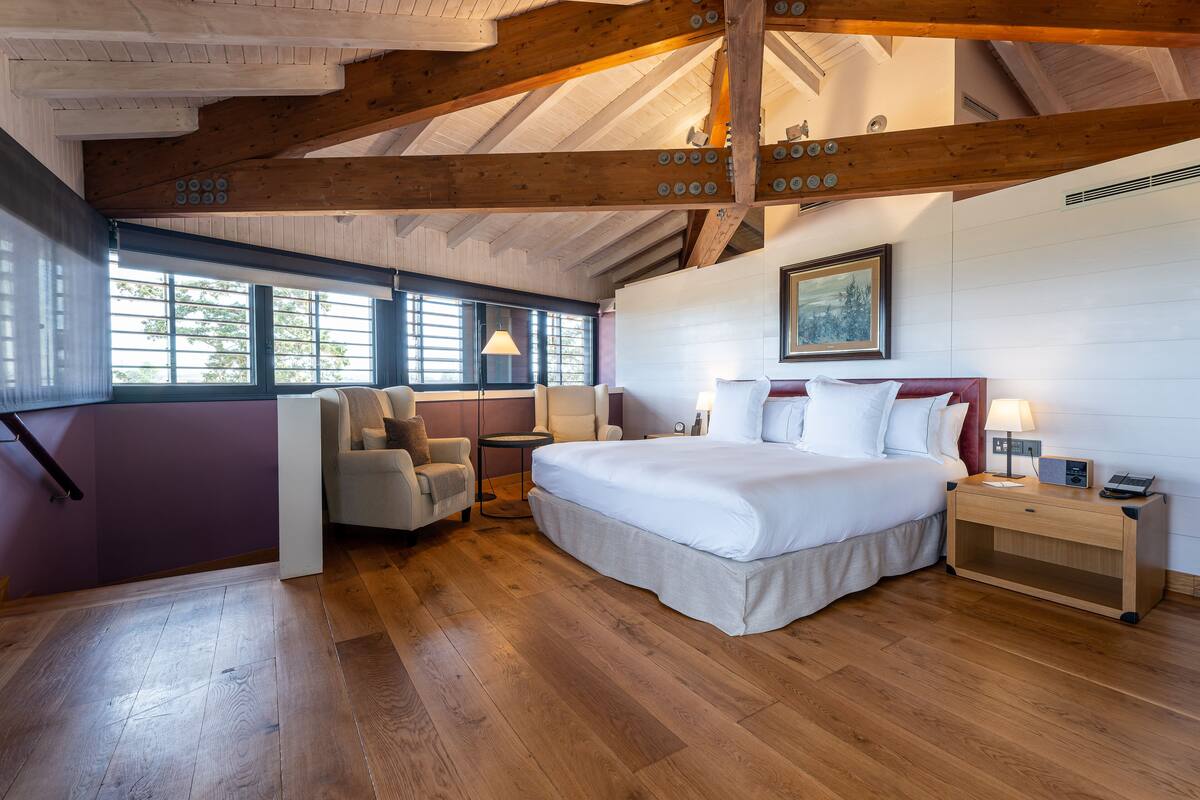 premium double room | 1 bedroom, minibar, in-room safe, desk