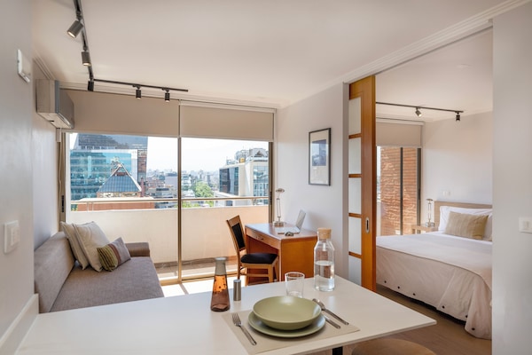 Superior Room, 1 Queen Bed, Balcony, City View | View from room