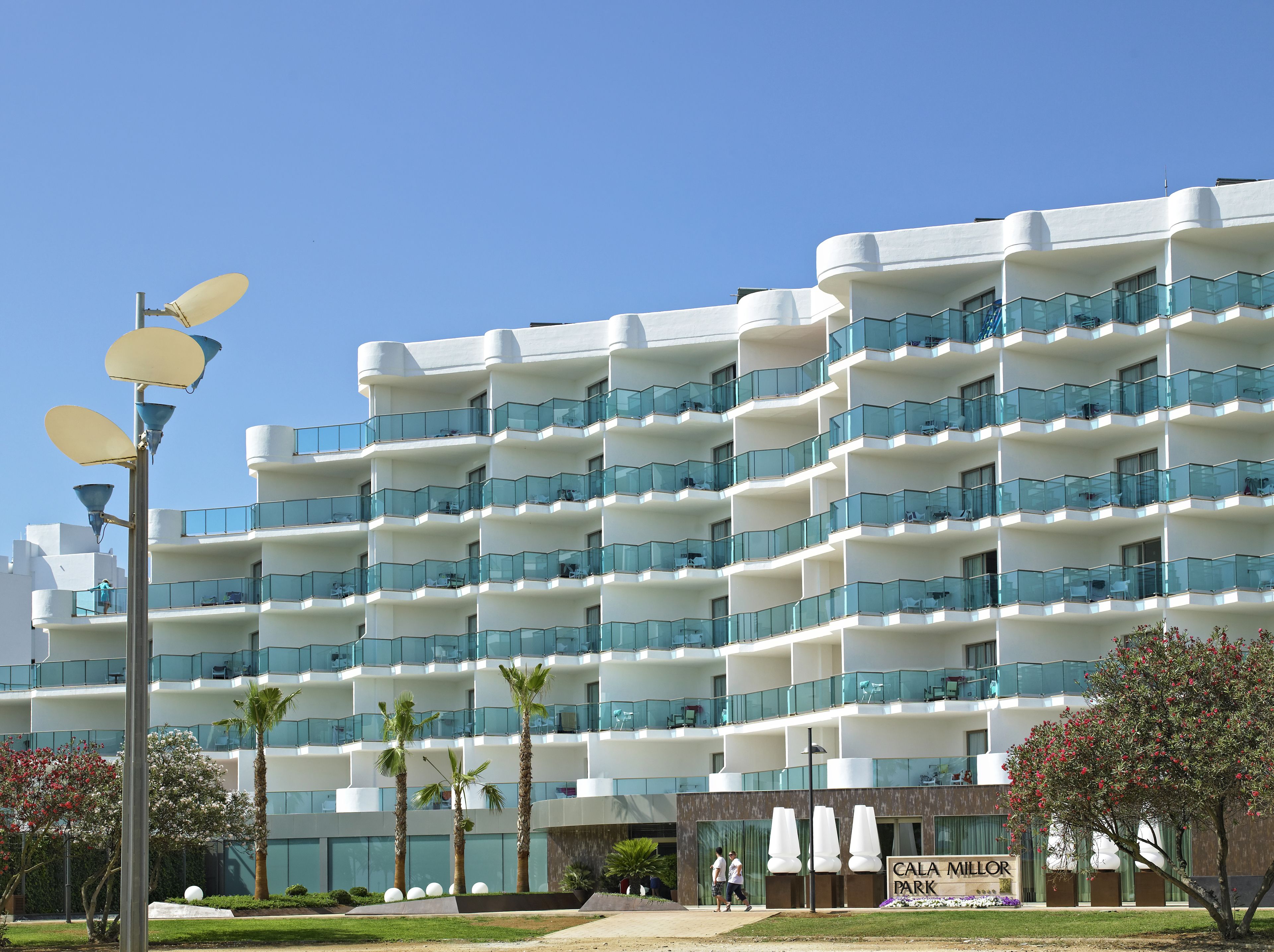 Voorkant van accommodatie