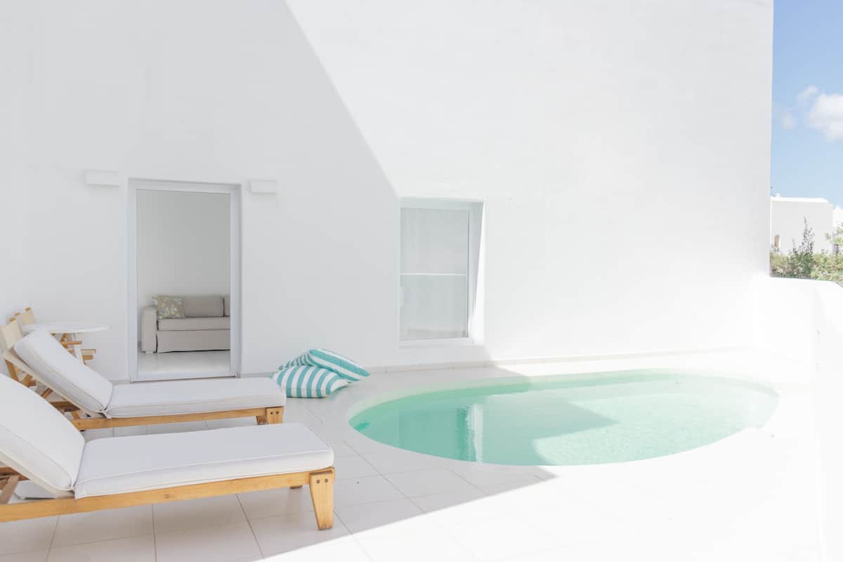 Suite, piscine privée