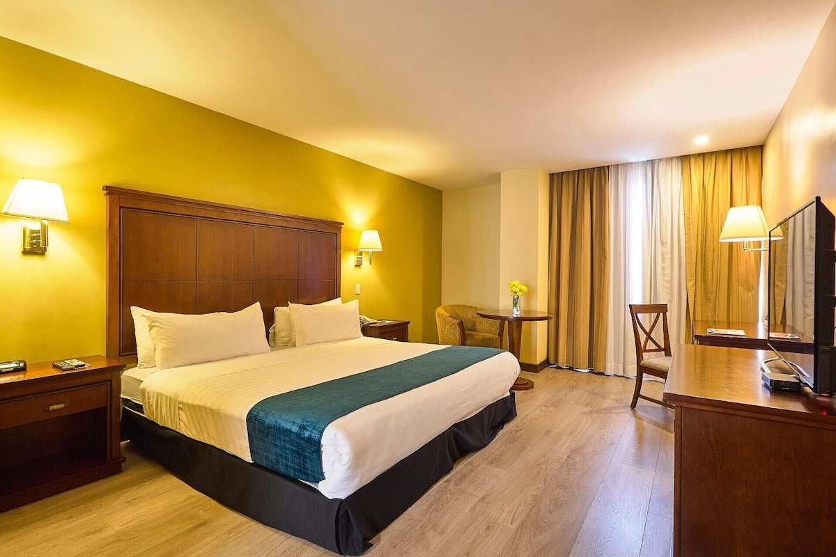 In-room safe, desk, blackout drapes, iron/ironing board