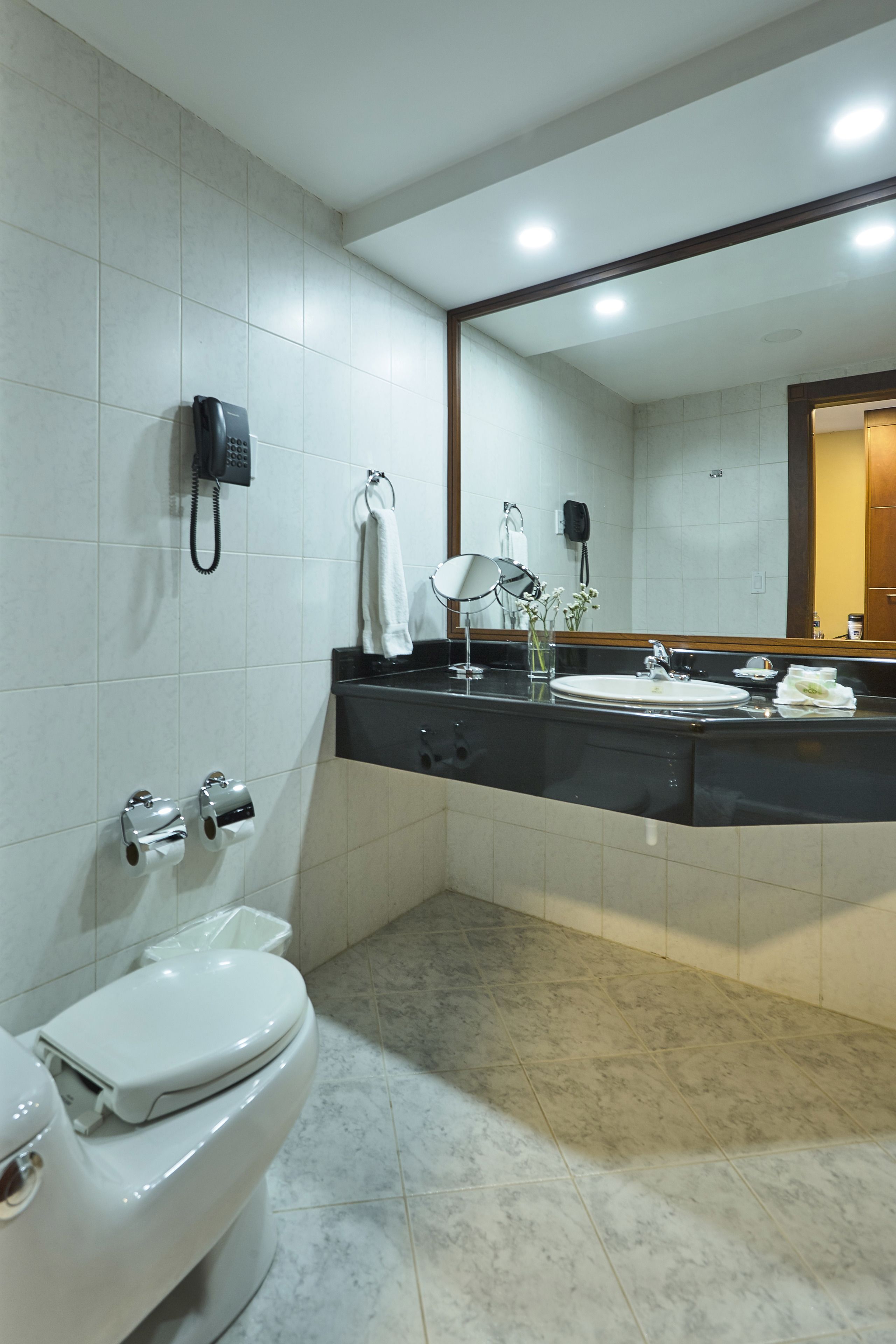 executive room, 2 single beds | bathroom | shower, rainfall showerhead, free toiletries, hair dryer