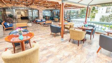 Außenbereich für Bankette