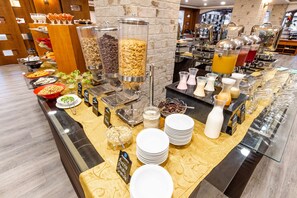 Free daily full breakfast