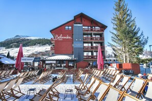 Voorkant van accommodatie