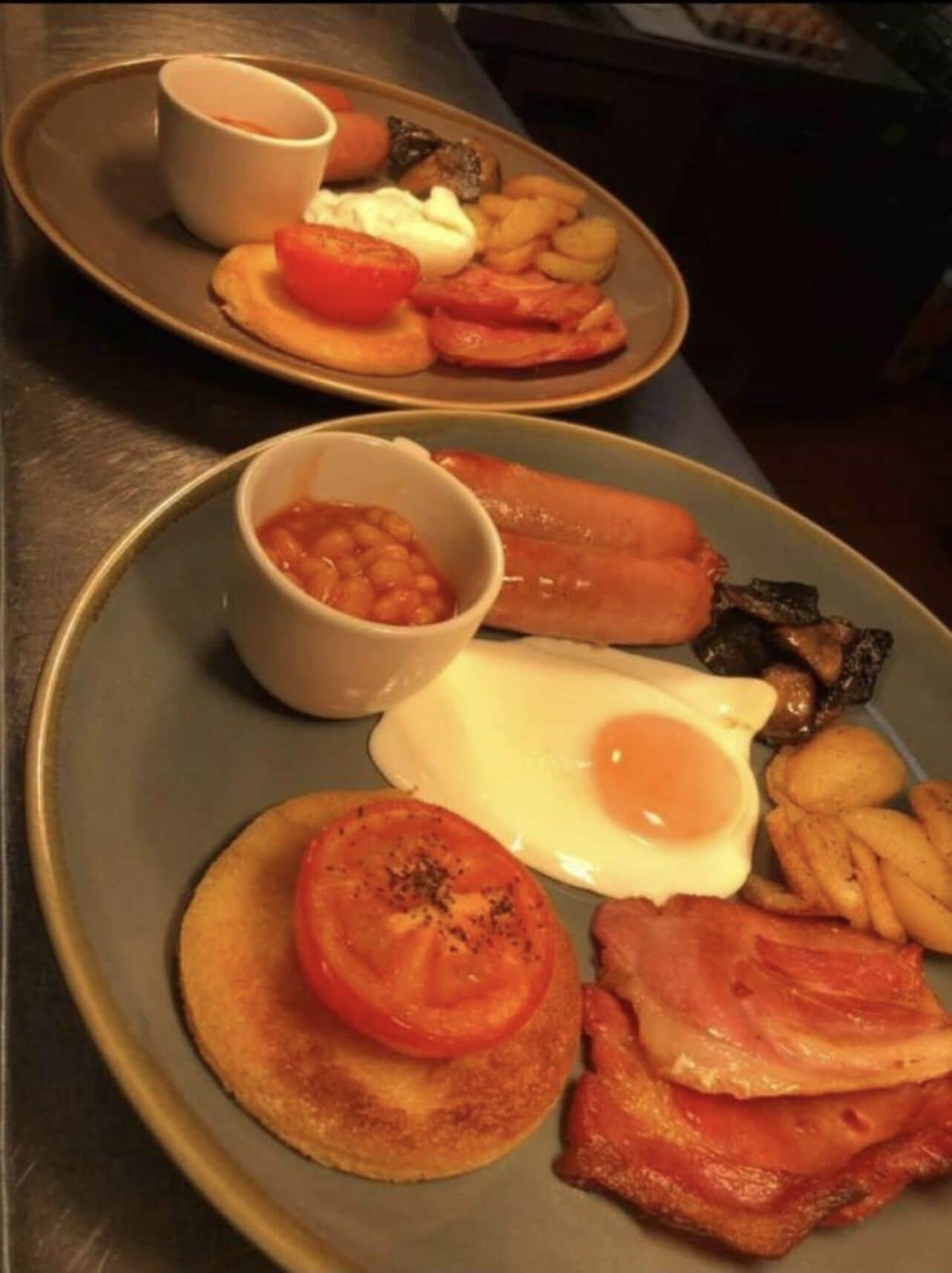 daily english breakfast for a fee