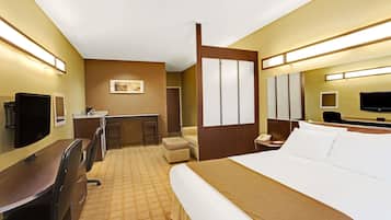 Blackout curtains, cots/infant beds, rollaway beds, free WiFi