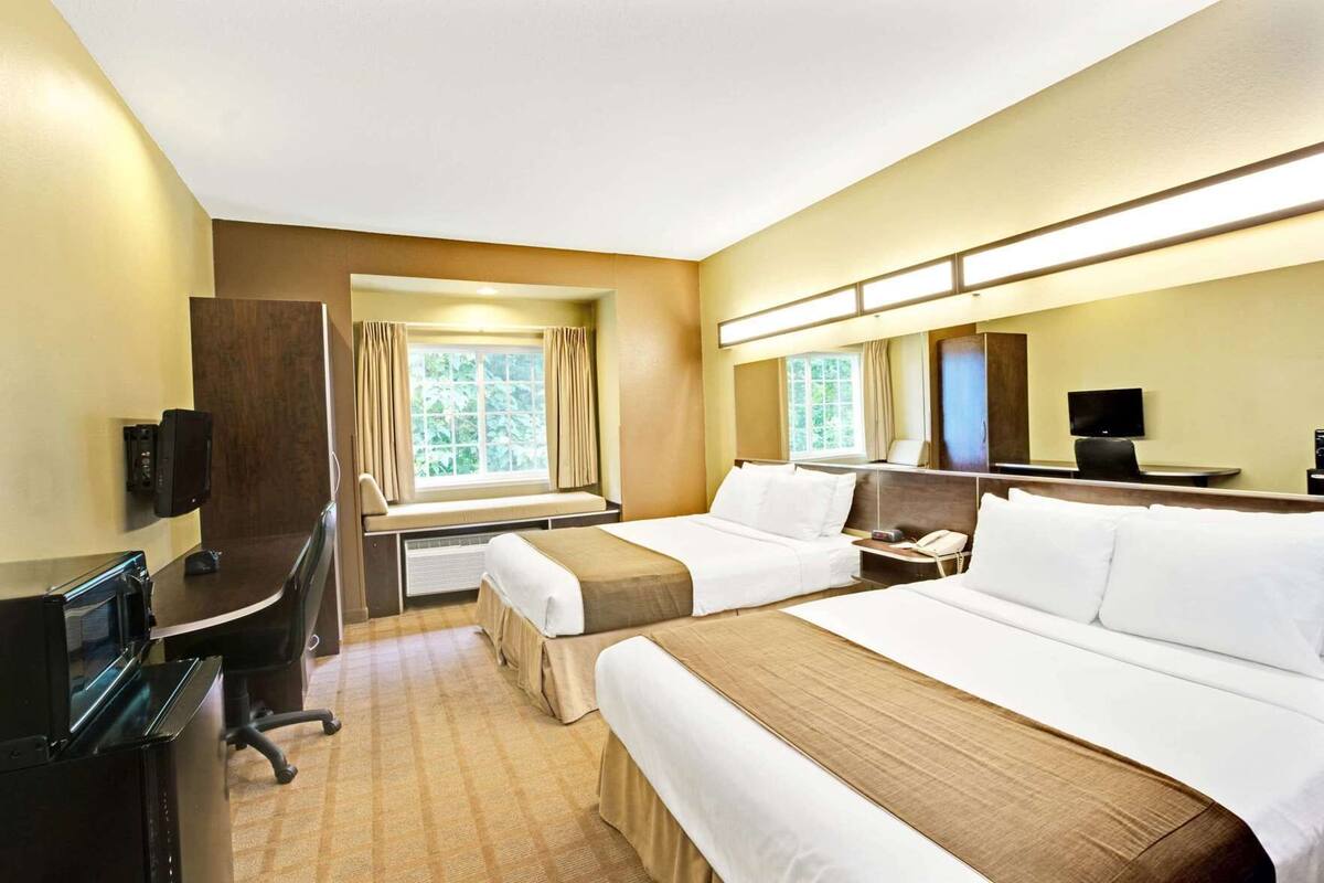 Blackout drapes, cribs (surcharge), rollaway beds (surcharge)