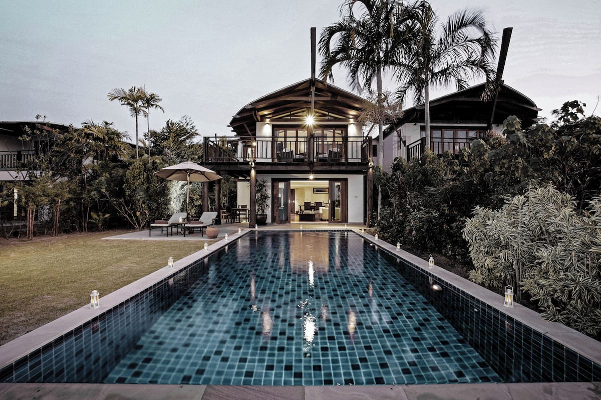 Villa, 2 Schlafzimmer, eigener Pool, Meerblick (Grand) | Strand-/Meerblick