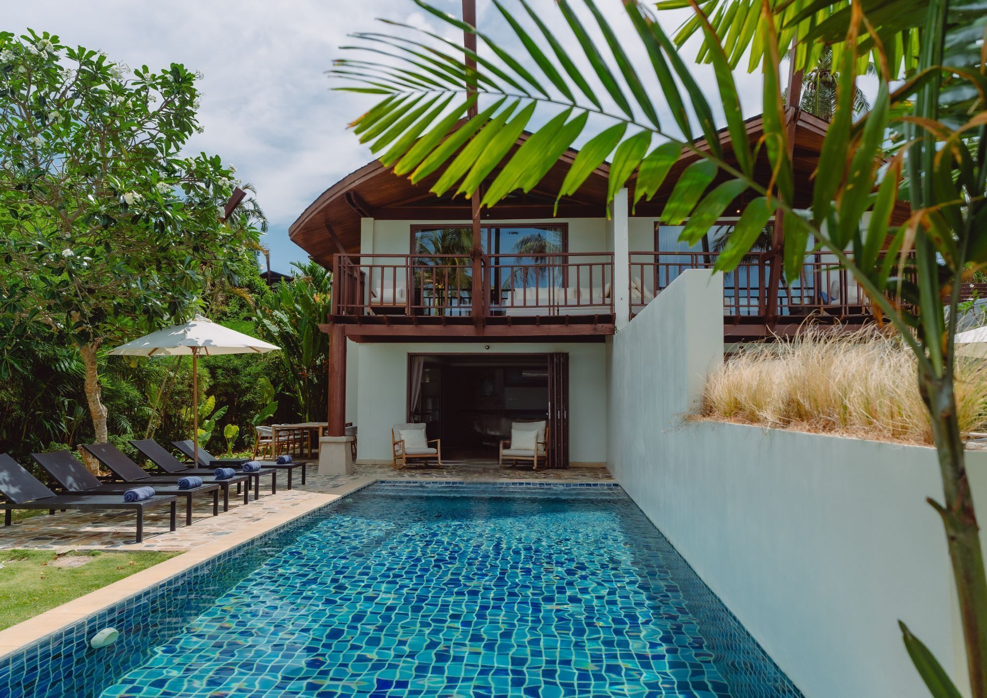 Grand Villa, 2 Bedrooms, Private Pool, Beachfront (Lux)