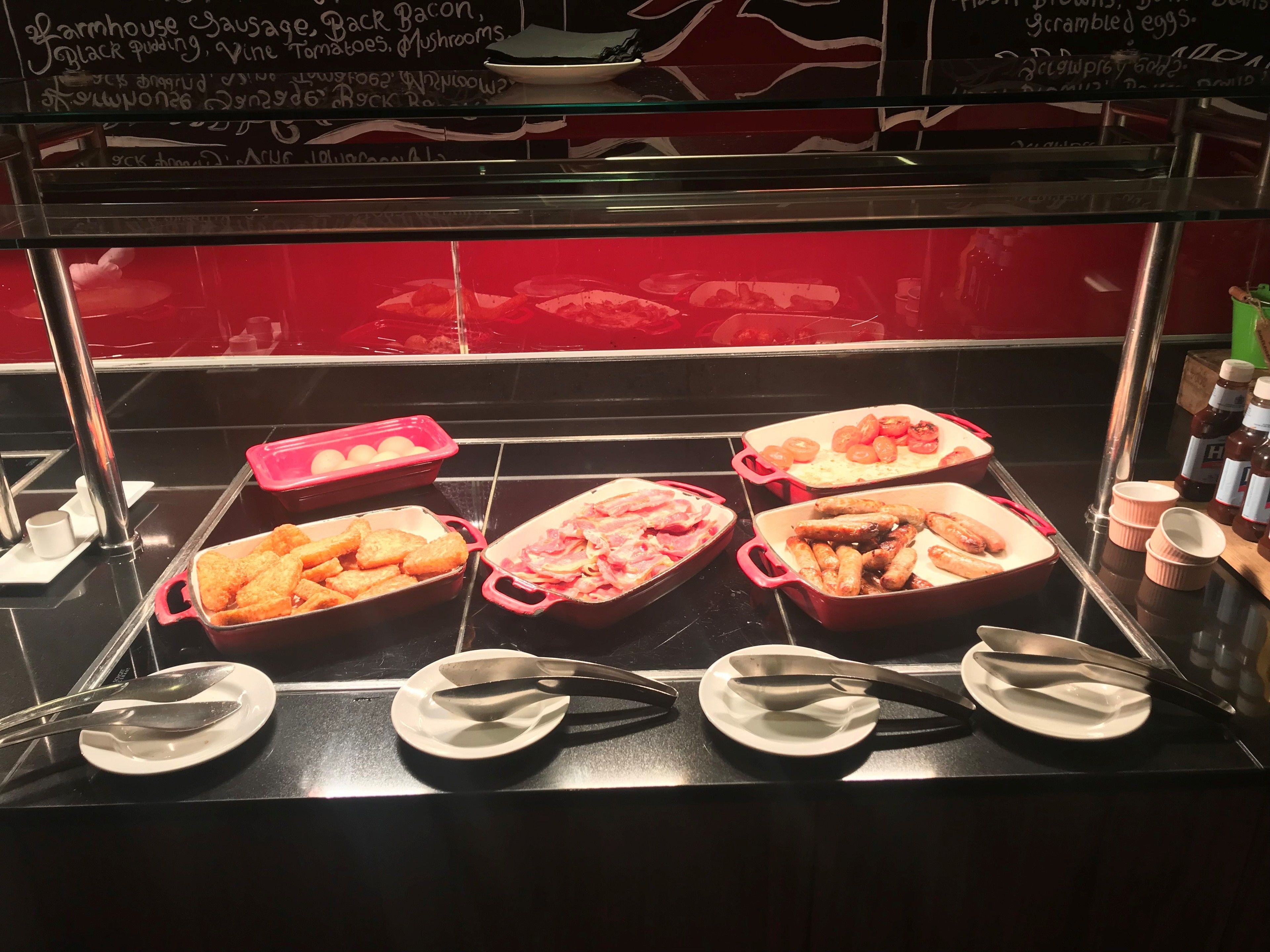 daily buffet breakfast (gbp 15.00 per person)