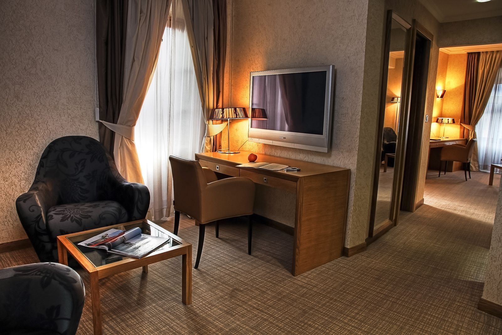 junior suite | living room | lcd tv