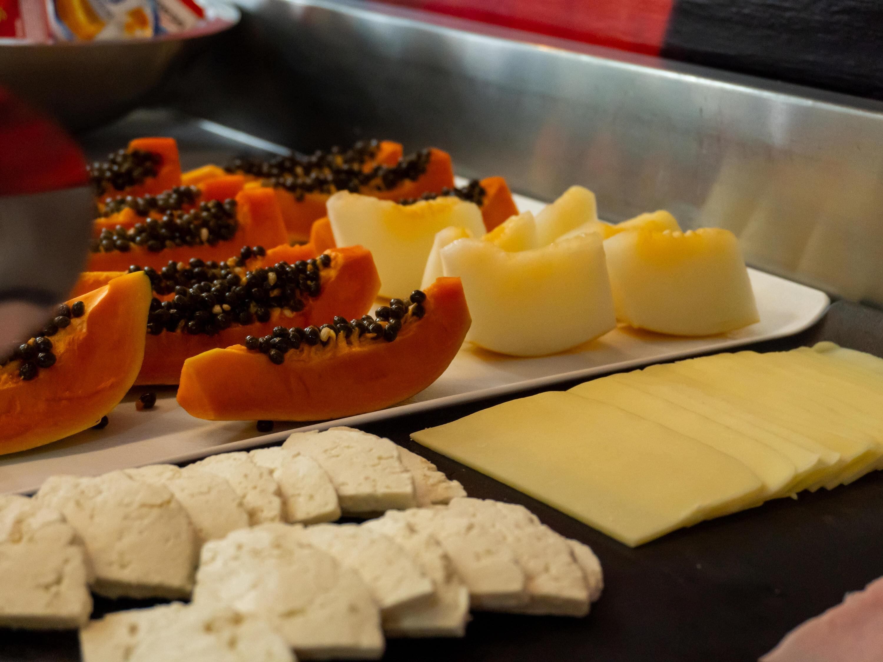 buffet breakfast on weekdays (brl 53.00 per person)