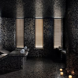 Sauna, tina de hidromasaje, baño de vapor y baño turco o hammam