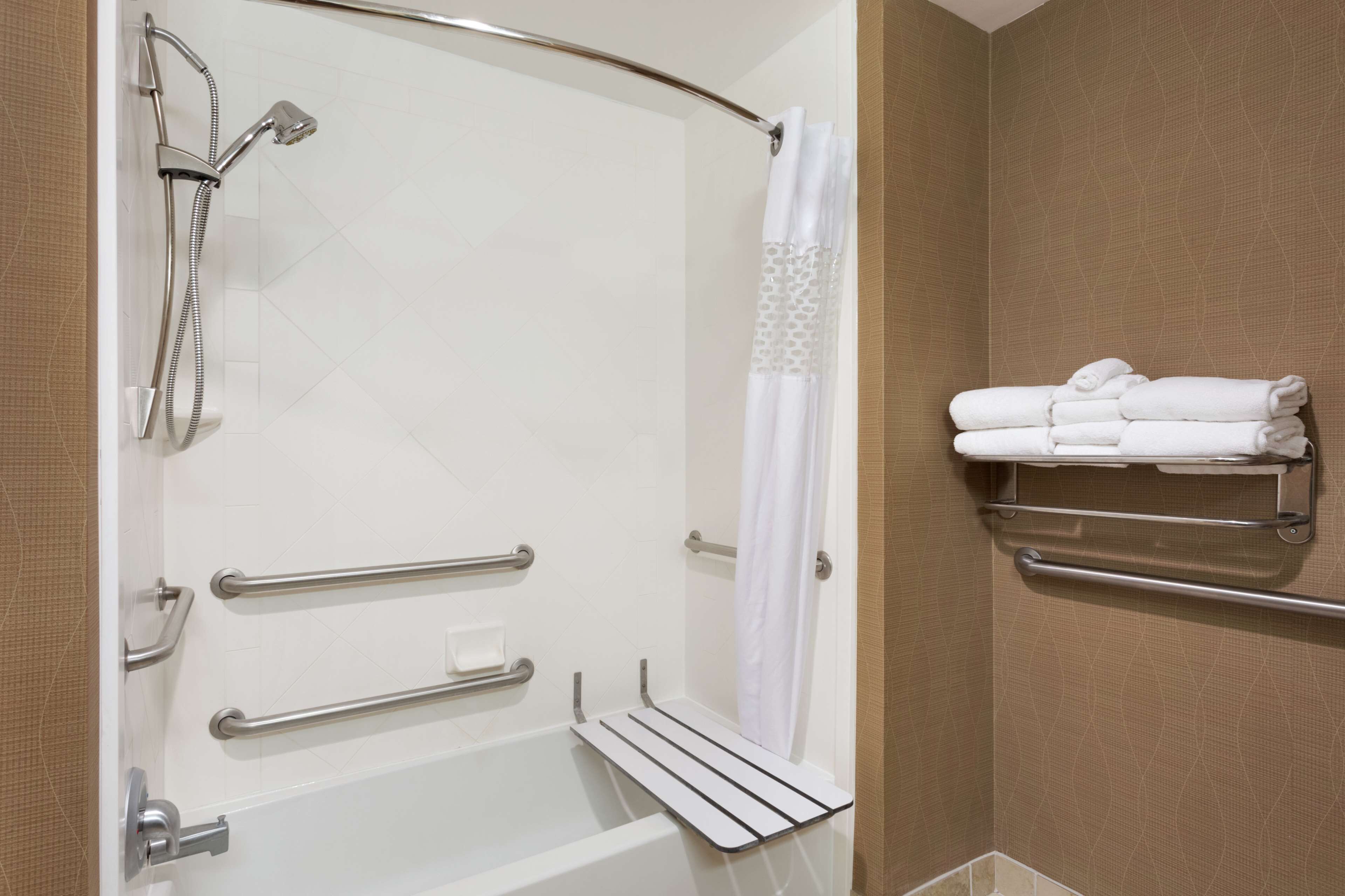 free toiletries, hair dryer, towels, soap