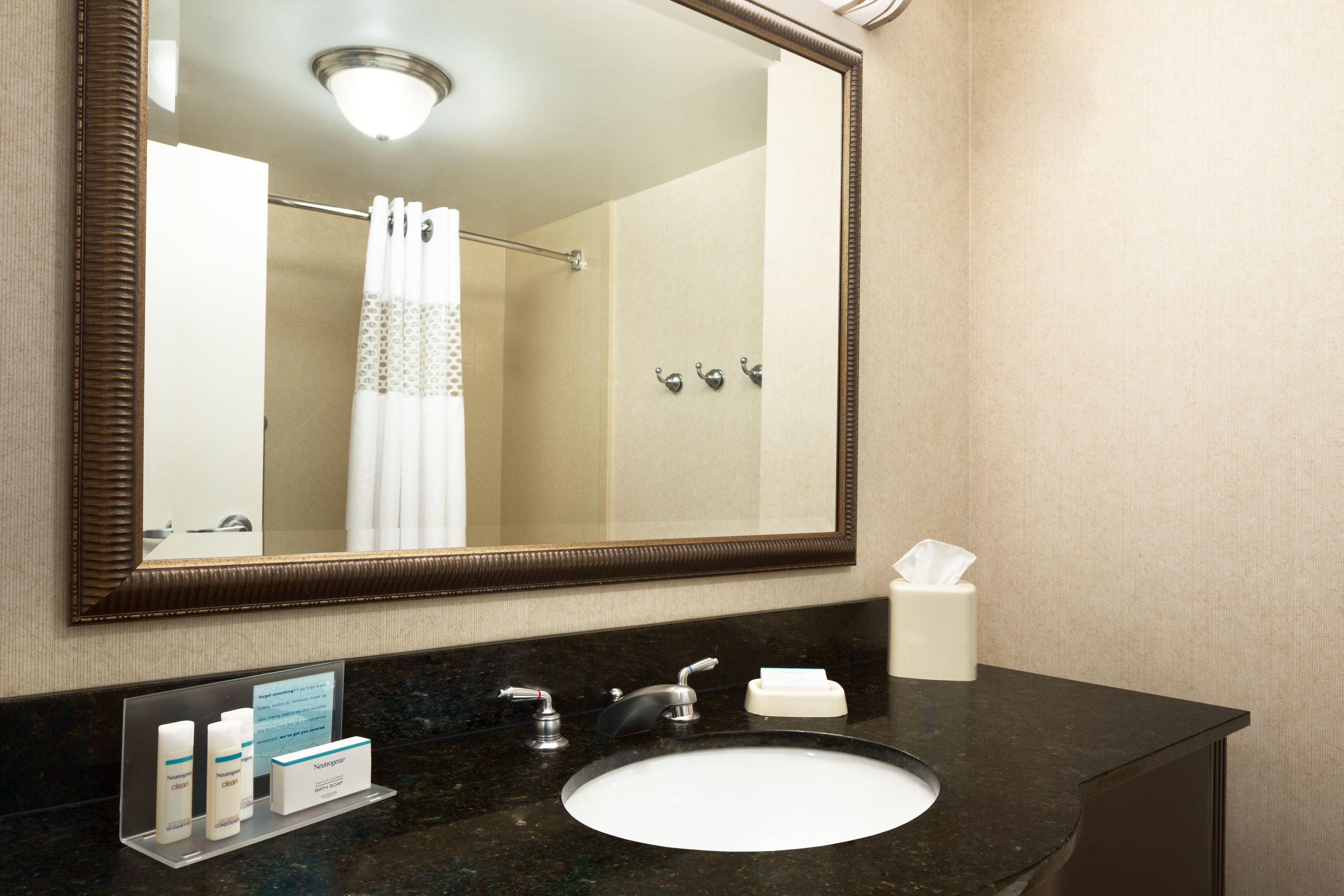 free toiletries, hair dryer, towels, soap