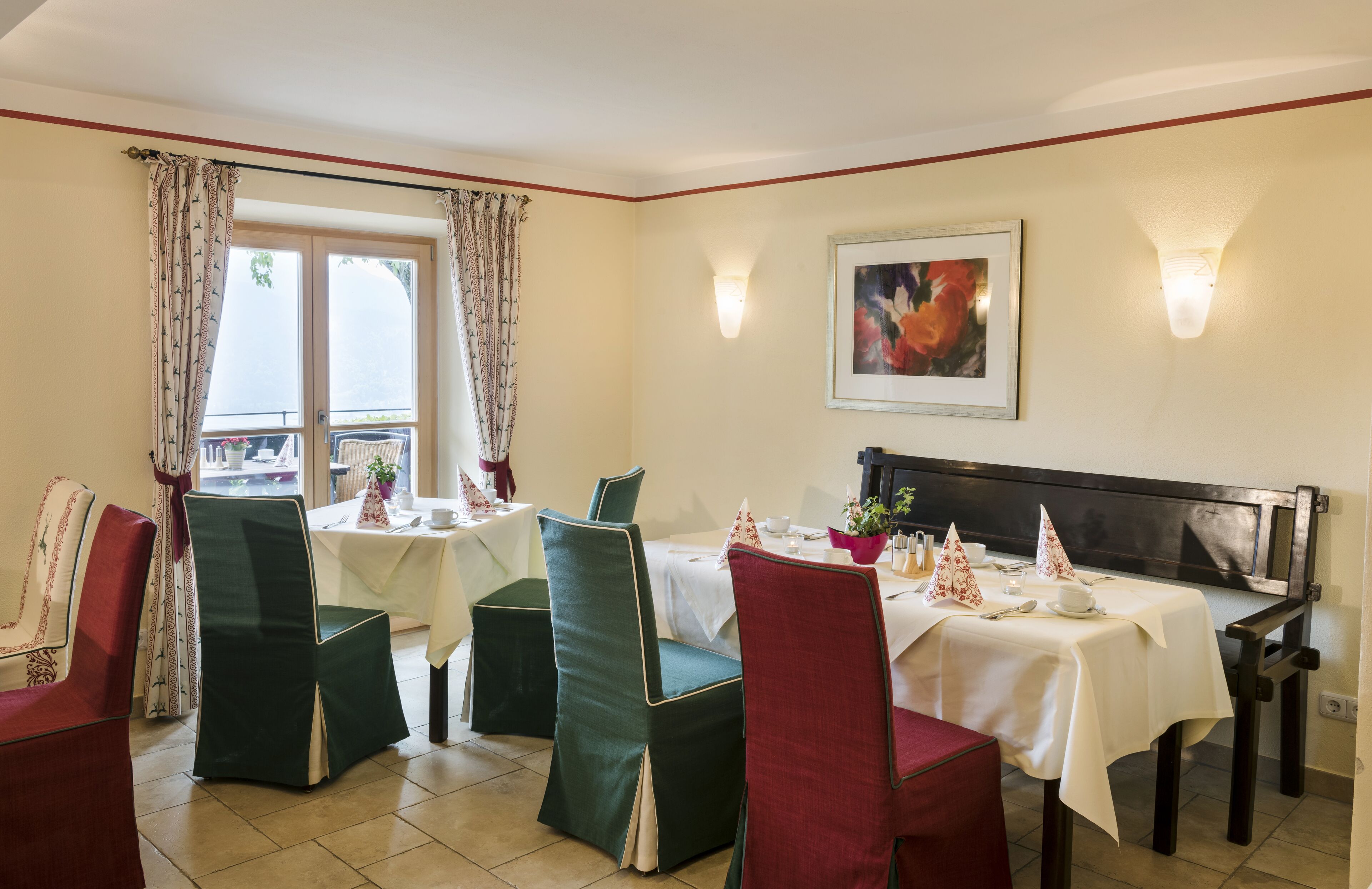 Petit déjeuner buffet compris tous les jours