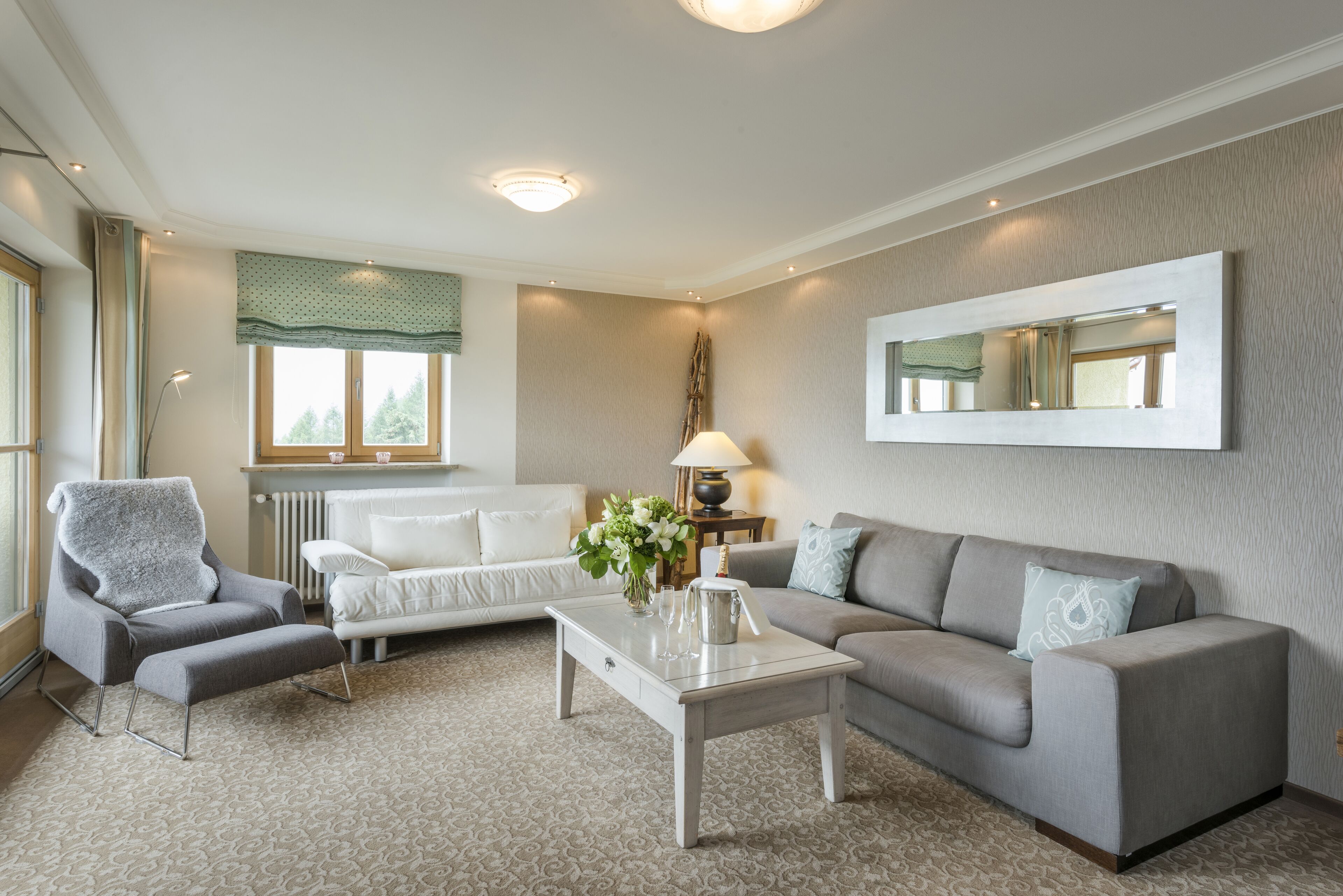 senior suite, 1 bedroom, balcony, lake view | 1 bedroom, premium bedding, in-room safe, desk