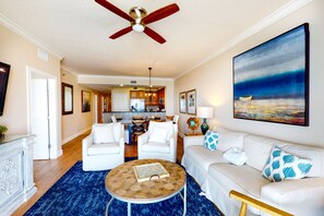 Condo, 4 Bedrooms (Family) | Living area