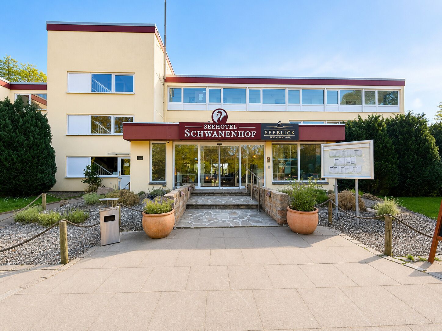 Fassade der Unterkunft