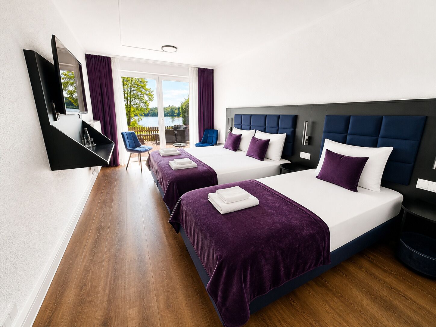 Comfort-Dreibettzimmer | Wohnbereich