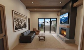 تلفزيون، مدفأة