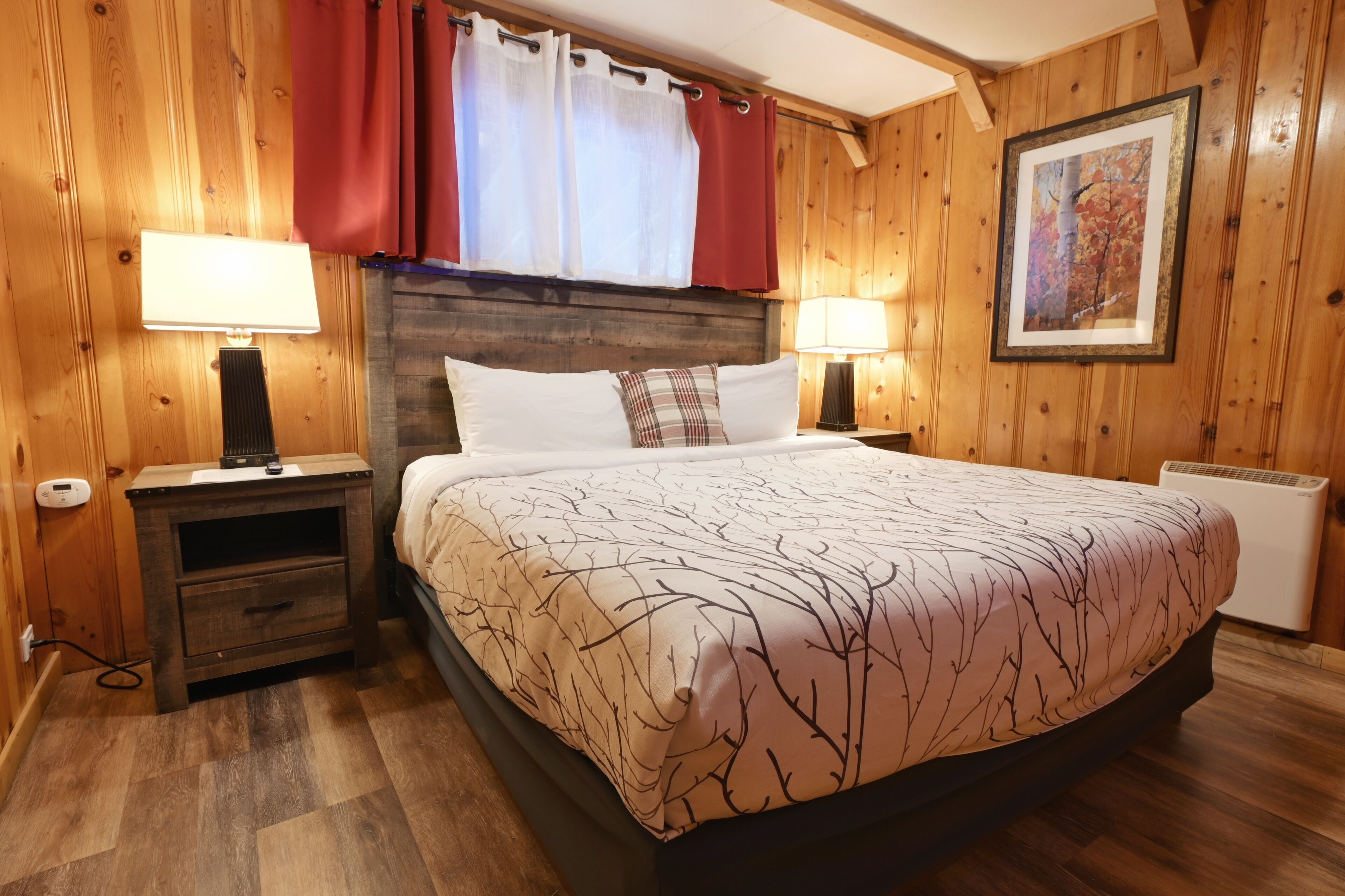 Hypo-allergenic bedding, pillowtop beds, individually decorated