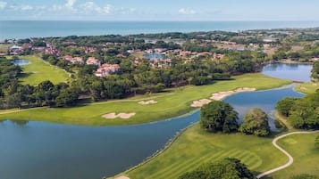 Uitzicht vanuit accommodatie