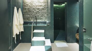 Behandlingsrum til par, sauna, boblebad, dampbad, kropsbehandlinger