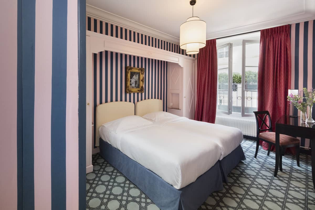 Pillow-top beds, in-room safe, individually furnished, desk