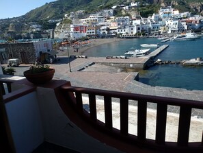 Doppelzimmer, Balkon, Meerblick | Balkon