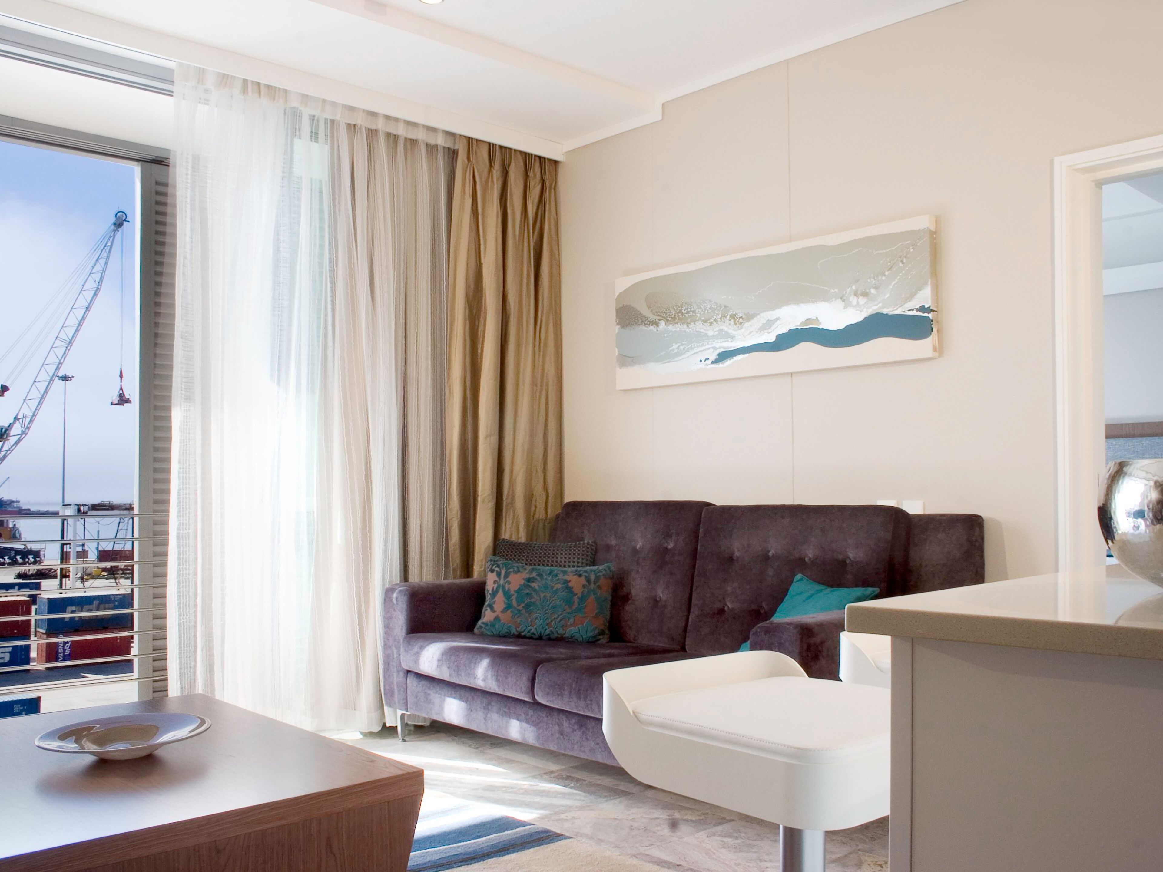 luxury suite, 1 double bed | view from room