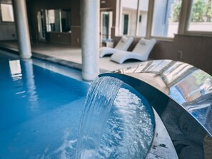 Indoor pool, outdoor pool