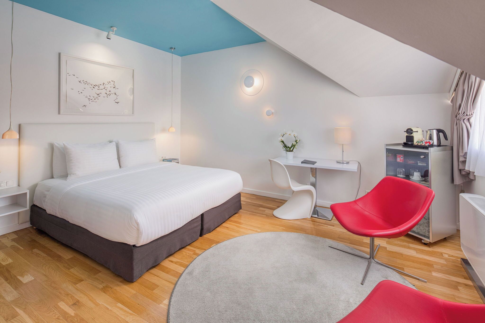 Double or Twin Room | Premium bedding, minibar, in-room safe, individually decorated