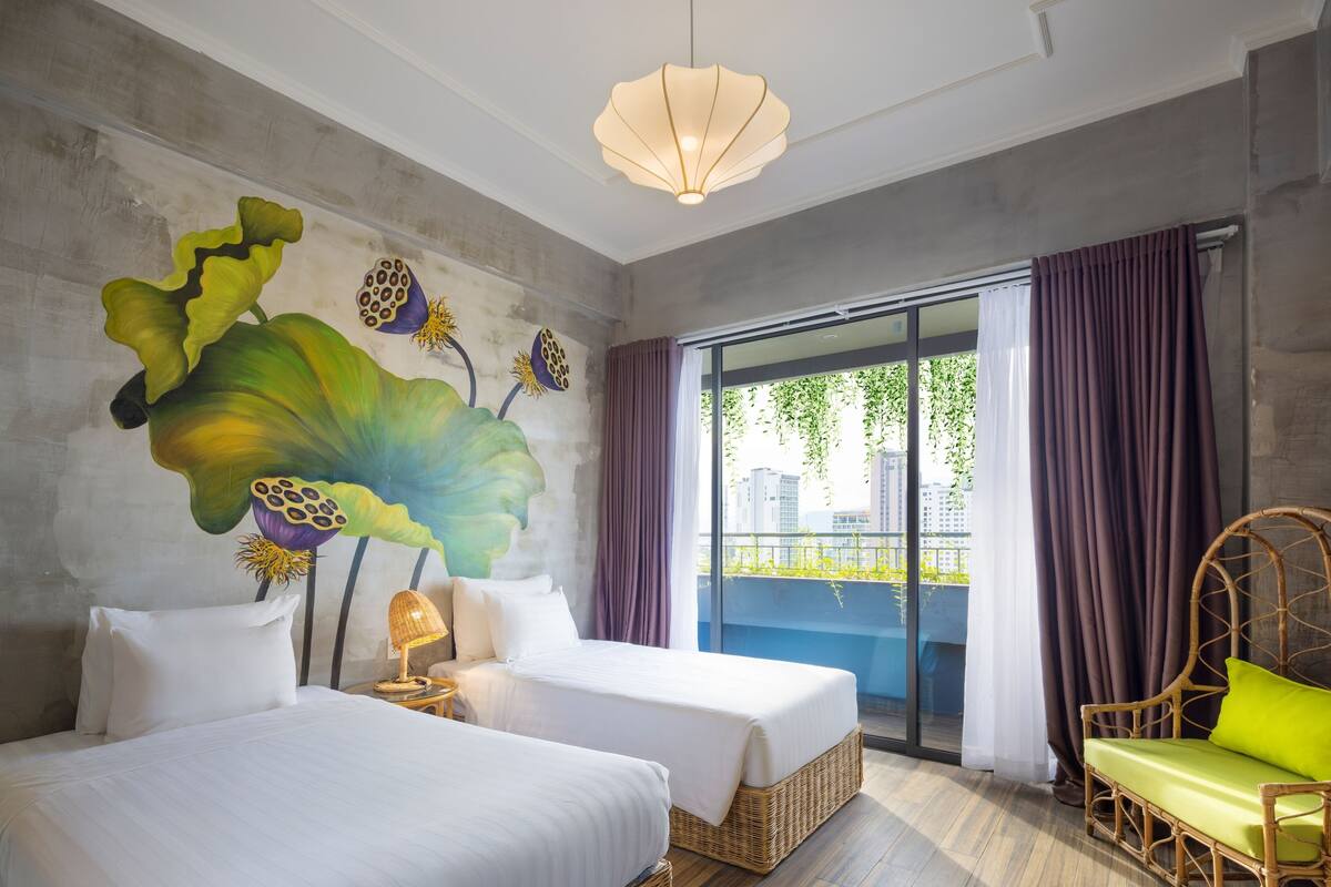 Superior-rum - havsutsikt | 1 sovrum, minibar, värdeförvaringsskåp på rummet och skrivbord