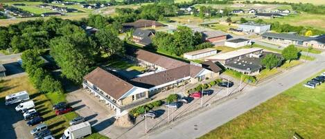 Voorkant van accommodatie