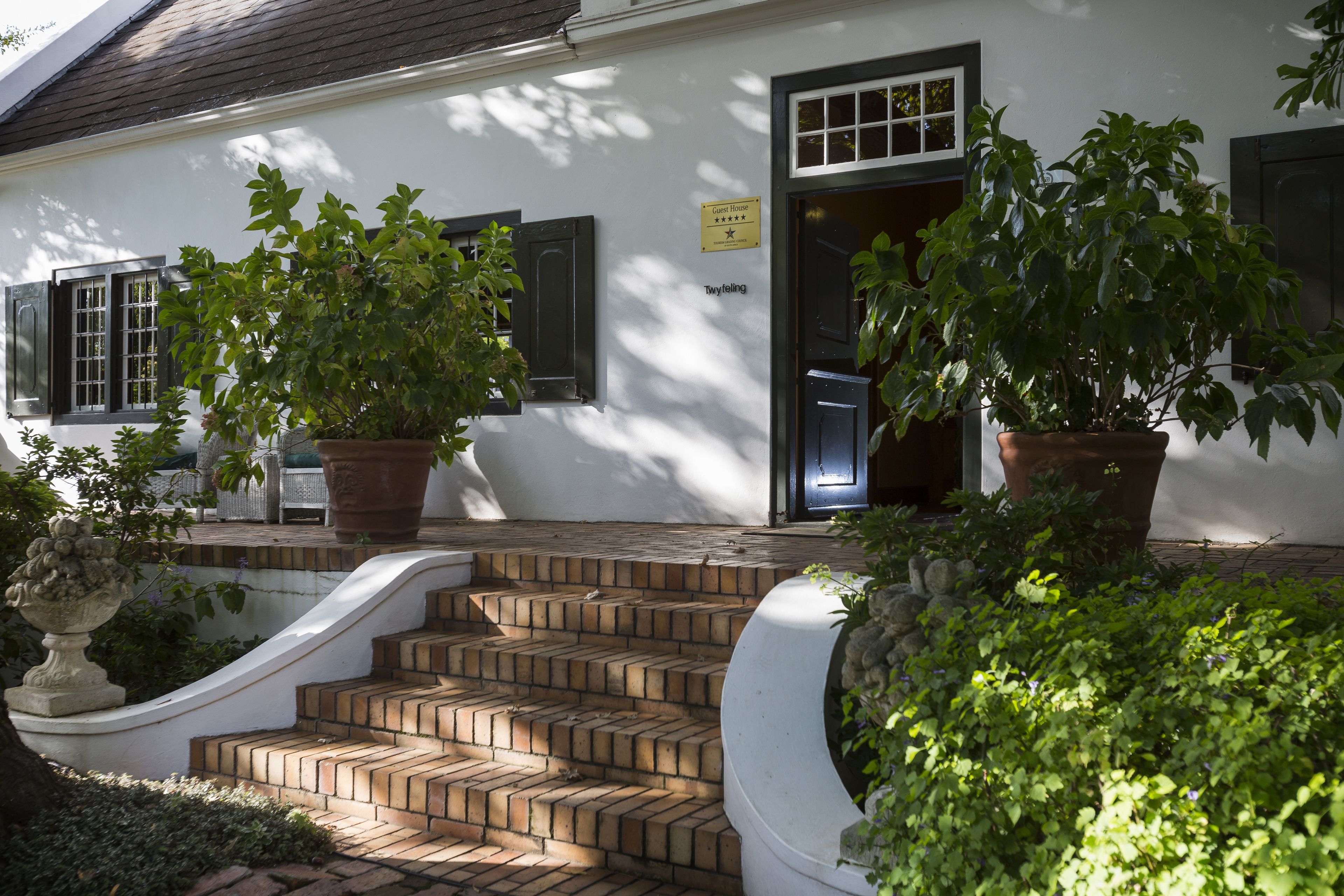 Entrada de la propiedad