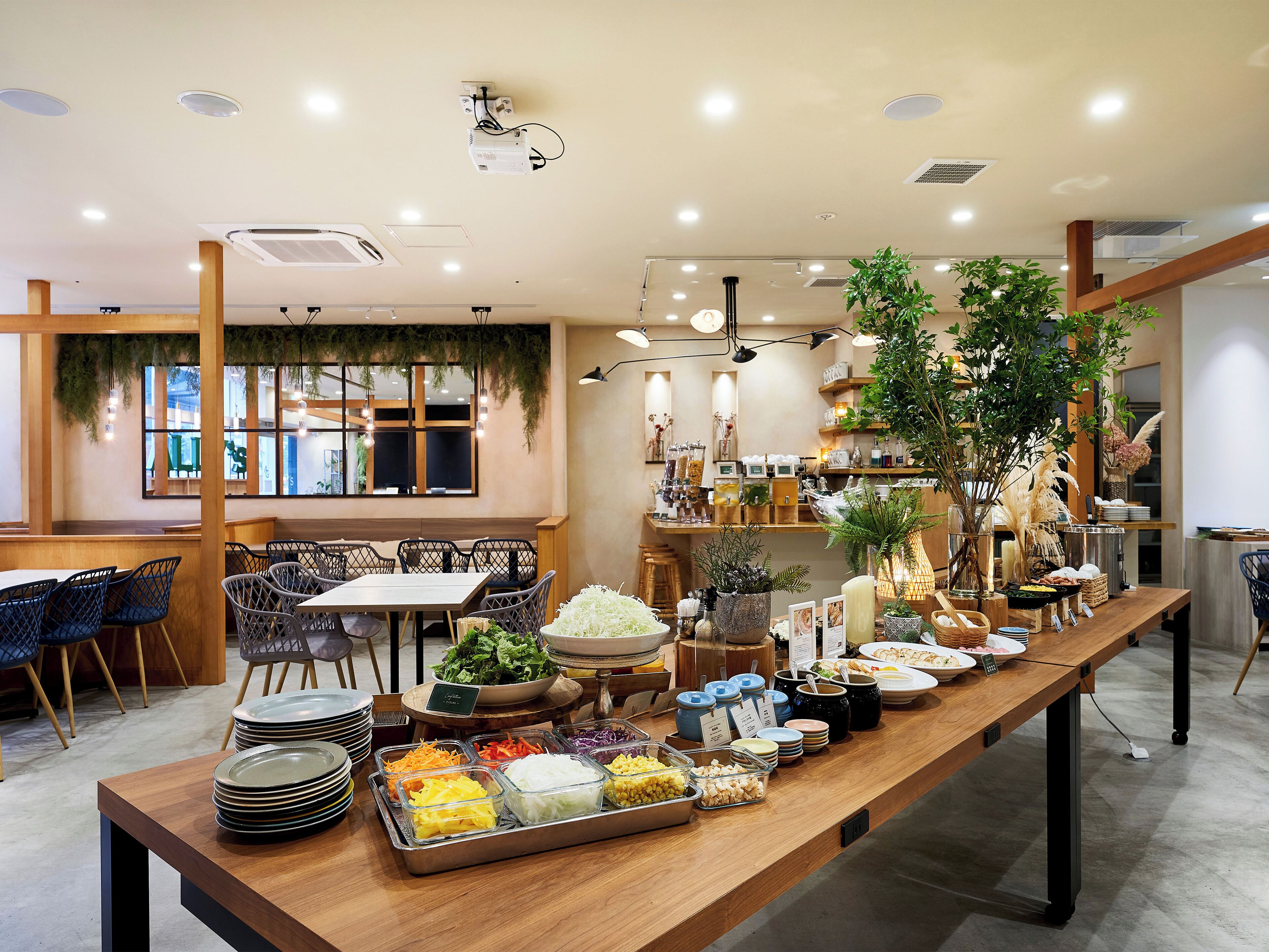 Petit déjeuner servi sur place