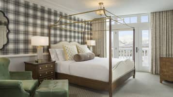 Suite, 1 letto king (Presidential Wing) | Biancheria da letto di alta qualità, copriletto in piuma