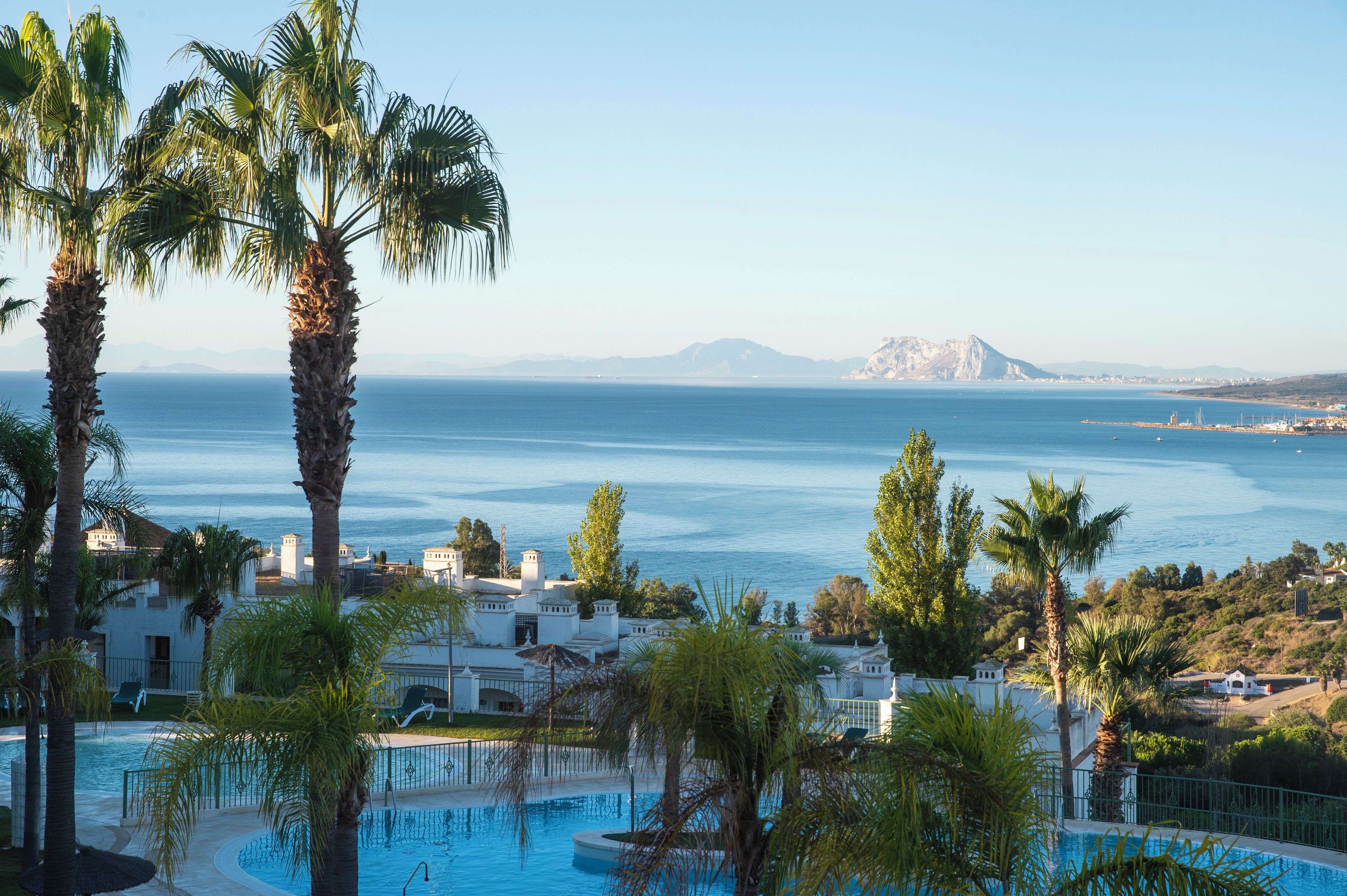 2 outdoor pools, pool umbrellas, sun loungers