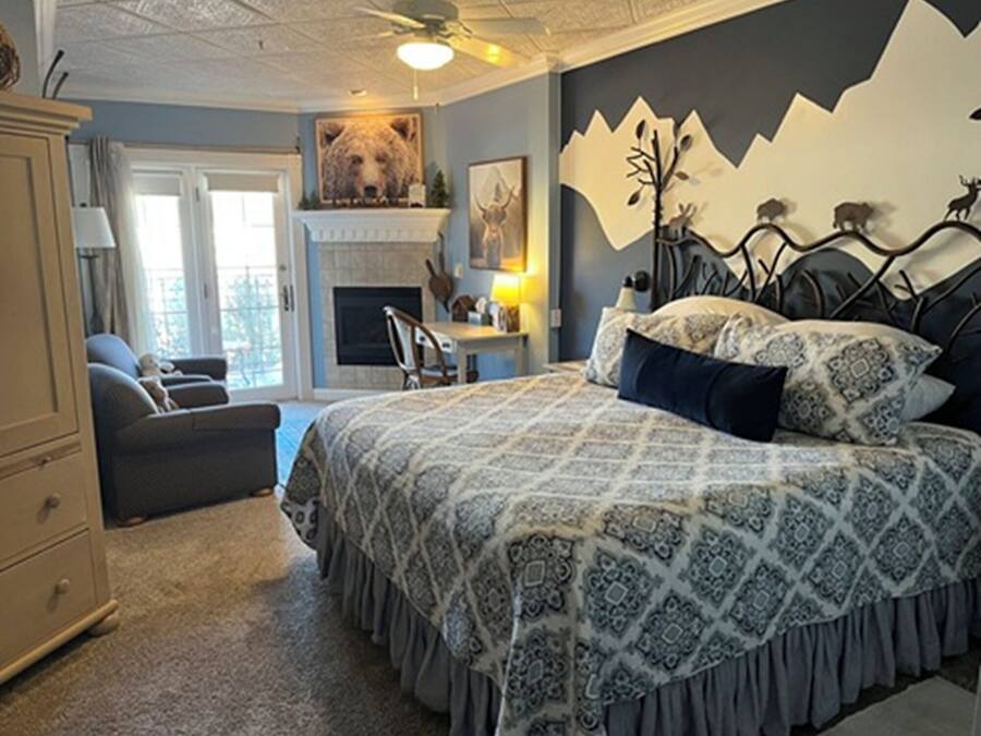 Colorado Columbine / King Bed / Fireplace