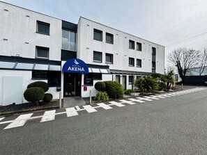 Fachada de la propiedad