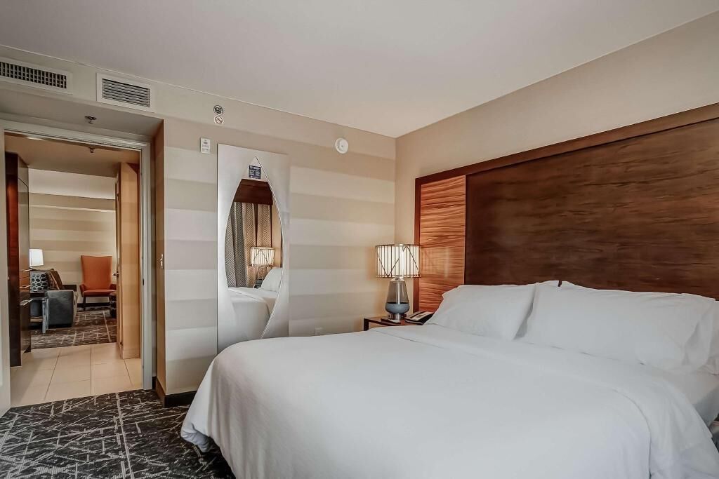 1 habitación y ropa de cama de alta calidad 