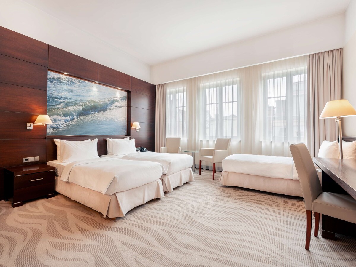 Radisson Blu in Gdansk inside room view 