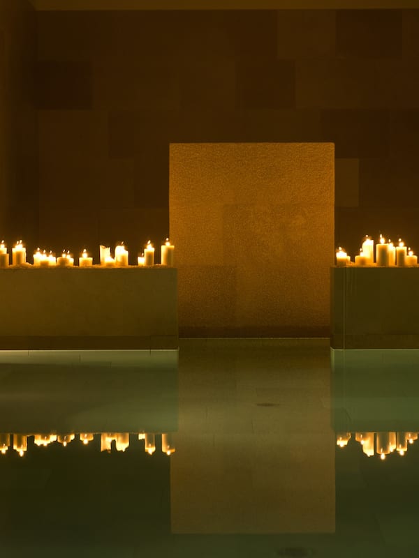 Couples treatment rooms, Turkish bath, body treatments, aromatherapy