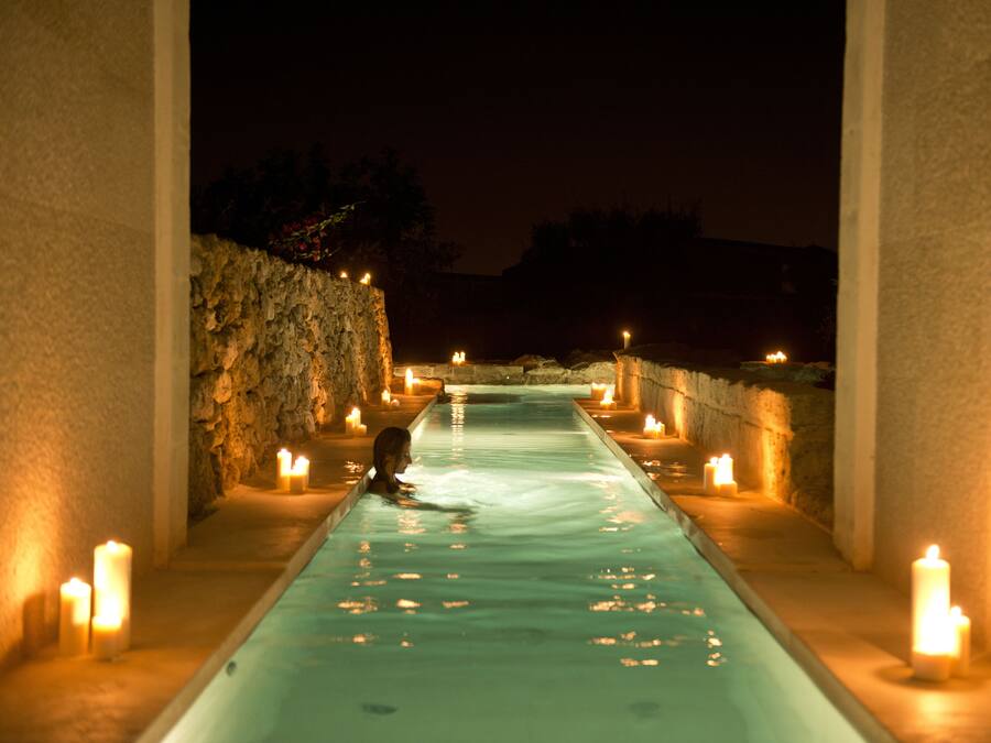 Espace de soins pour les couples, hammam, soins corporels