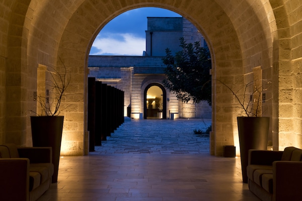 Fassade der Unterkunft – Abend/Nacht