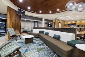 Sala de estar en el lobby
