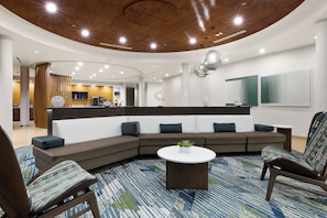 Sala de estar en el lobby